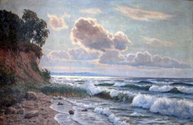 Сочинение по картине: Дюккер - "Берег Балтийского моря"